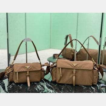 Prada Explore Re-Nylon shoulder bag with flap