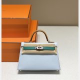 Hermes human handmade stiching mini Kelly bag 2026