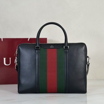 Gucci Mega Web Trademark Medium Briefcase Men A0007X Bag