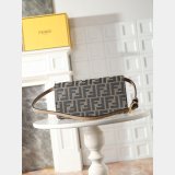 Top Fendi Wallet On Chain Baguette leather bag