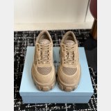 Prada Suede And Re-Nylon Sneakers