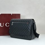 Gucci GG Emblem Medium Crossbody Messenger For Men 850235 Bag