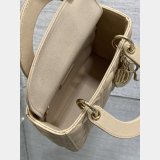Perfect Inspired DIOR lady lambskin 20CM HANDBAG