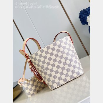 Louis Vuitton N40855 All In BB Damier Azur Canvas Women Bags