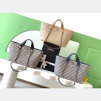 CC AS6007 Resort Collection Woven shopping bag