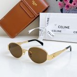 Celine Triomphe Sunglasses in Metal