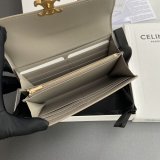 LARGE WALLET TRIOMPHE IN Shiny calfskin