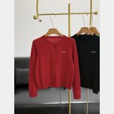 Top MiuMiu Cashmere knit cardigan