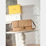 Top Fendi Wallet On Chain Baguette leather bag