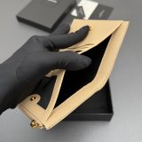 CASSANDRE MATELASSE bi-fold wallet in grain leather