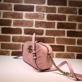 Luxury Gucci Fake 447632 Gg Marmont Crossbody Bags for Women