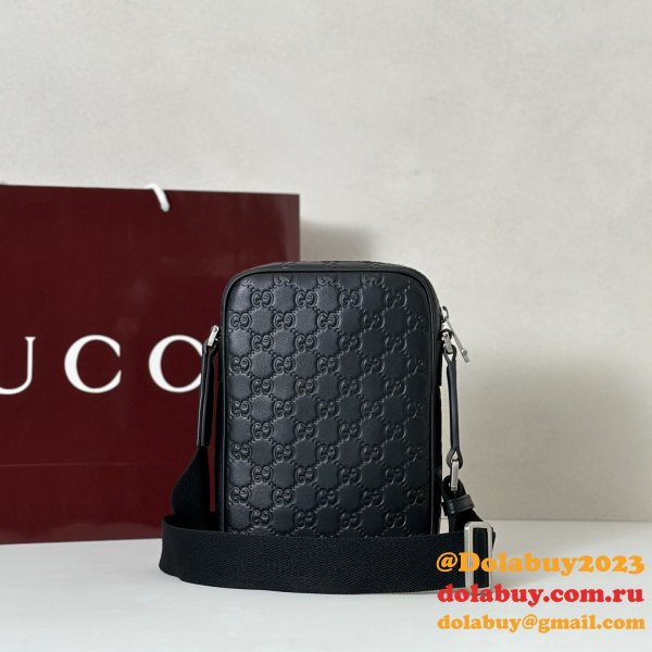 Gucci 7 Star GG Emblem Small Crossbody 850238 Mens Bag