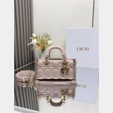 Small Lady D-Joy Bag 22CM LAMBSKIN