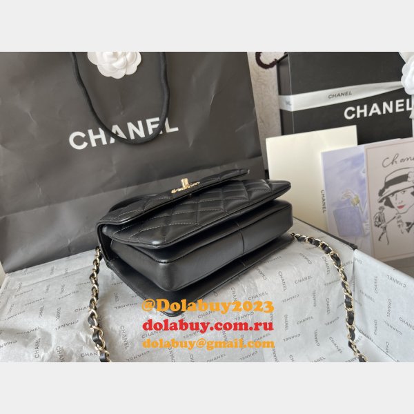 Top Quality CC AS4654 Mini Flap Bag