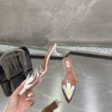 ALAIA LE CŒUR slingback pumps