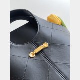 High Quality 1:1 AS6132 & AS6108 Black Shopping Bag