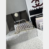 2026 CC Lambskin Clutch AS5280