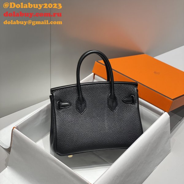 Top 20CM hermes Mini birkin togo With Strap