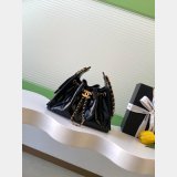 Luxury 1:1 Suede Hobo Black High Quality Mini AS5631 Bag