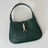 Gucci Jackie 1961 Medium 1:1 Mirror 820415 Green Bag