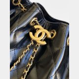 Luxury 1:1 Suede Hobo Black High Quality Mini AS5631 Bag