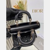 Small Lady D-Joy Bag 22CM LAMBSKIN