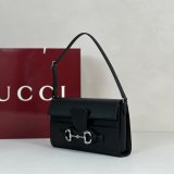 Gucci Horsebit Ristretto Medium Shoulder A0020Y Bag