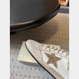 Ball Star in nappa and suede with black glitter star and heel tab