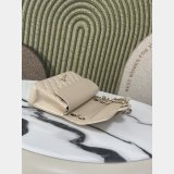 Top Quality CC Flap Lambskin 25cm Pearlescent handbag