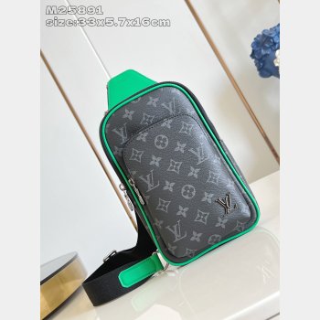 Louis Vuitton Avenue Slingbag PM Monogram Eclipse Canvas M25891 Bag