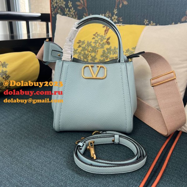 Valentino Garavani Alltime Small Grained Calfskin Handbag