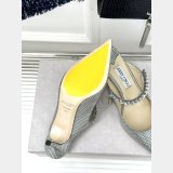 Jimmy Choo Bing Mules with Crystal Strap