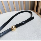 Top Loewe Smooth Calf Pebble Belt