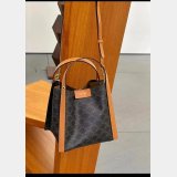 Celine Small Cube In Triomphe Canvas Natural 124182 Bag