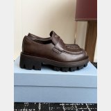 2026 Prada leather loafers