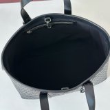 Gucci GG Emblem Large Tote Men Black 850218 Bag