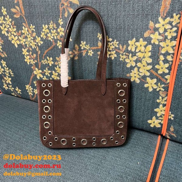Top Valentino GARAVANI NELLCOTE TOTE  suede BAG SMALL