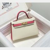 Hermes human handmade stiching mini Kelly bag 2026