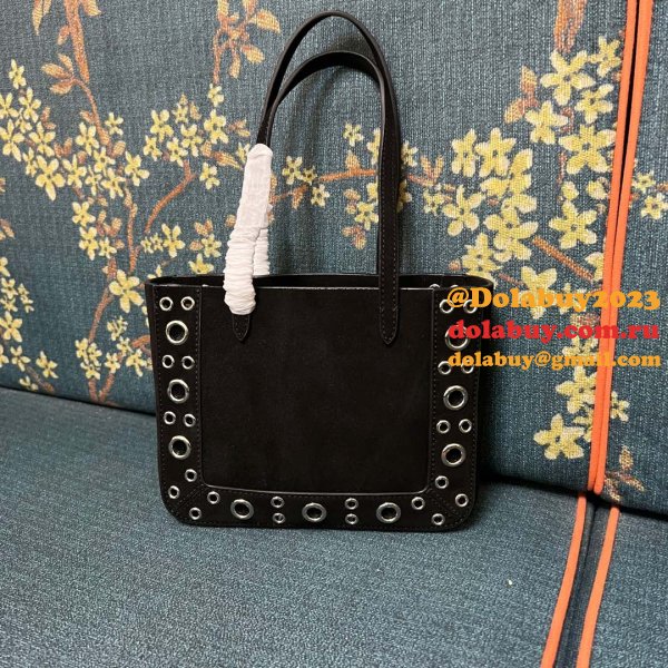 Top Valentino GARAVANI NELLCOTE TOTE  suede BAG SMALL