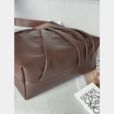 TOP LOEWE Draped tote in mellow nappa lambskin