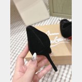 Christian Louboutin Cassia Nodo 100 mm Pumps Suede