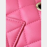 High Quality Flap Classic AS1112 Caviar Handbag