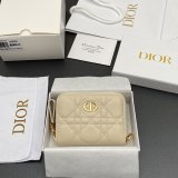 dior Jolie Glycine zip wallet S5034