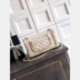 2026 CC Tweed FLAP BAG Beige