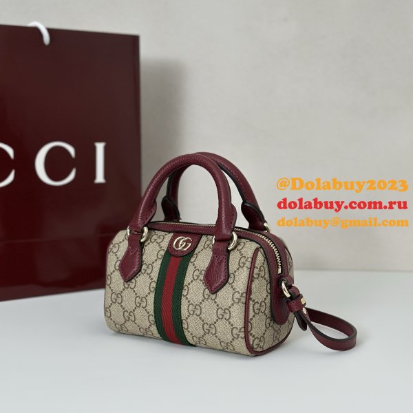 Gucci Duplicate 838478 Ophidia Mini Boston Bag