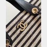 CC AS6007 Resort Collection Woven shopping bag