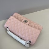 AAA+ Quality FLAP CC Handbag Caviar Leather 25CM