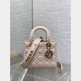 Perfect Inspired DIOR lady lambskin 20CM HANDBAG
