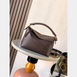 Top loewe In grained leather Puzzle Bag 24CM