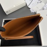 Celine TRIOMPHE Leather Clutch